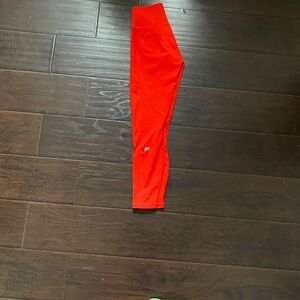 Fabletics Powerhold Red Leggings. Size- XXS